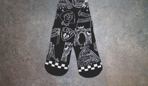 Stance x Santigold BK We Go Hard Socks (W200A14BRO)