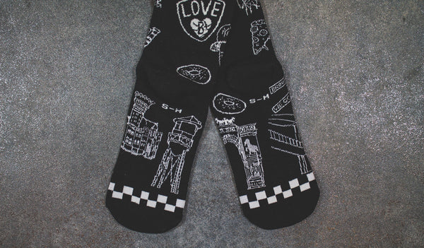 Stance x Santigold BK We Go Hard Socks (W200A14BRO)